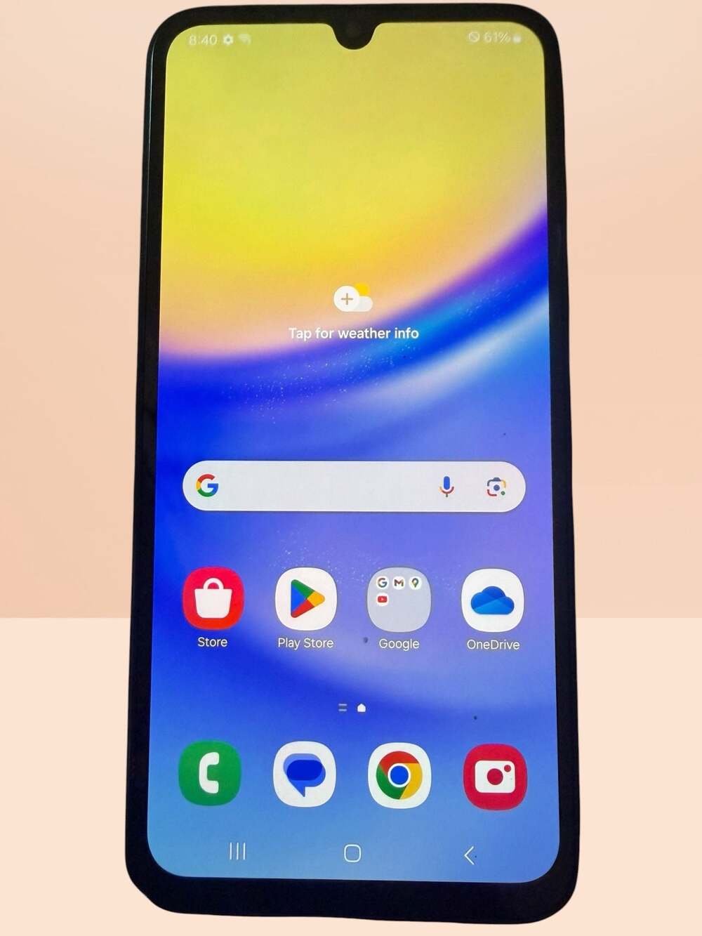 Samsung Galaxy A15 5G 128GB SM-A156U1/DS Unlocked Smartphone - Blue Black